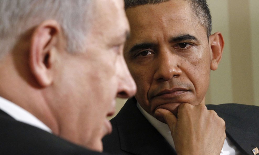 Barack Obama i Benjamin Netanyahu