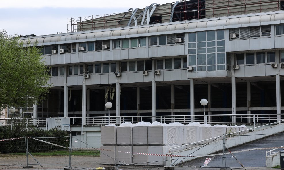 Nevrijeme oštetilo Dom sportova