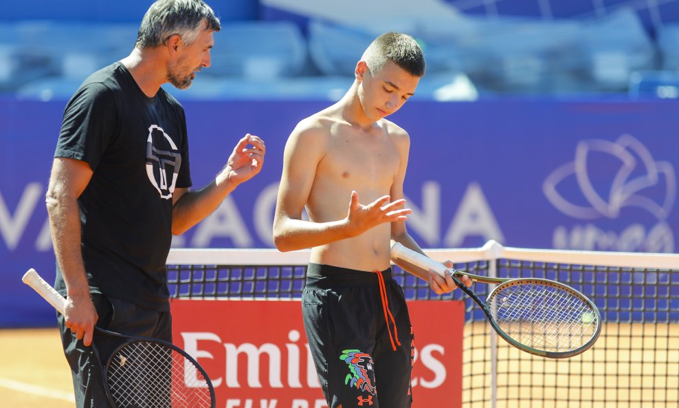 Goran i Emanuel Ivanišević