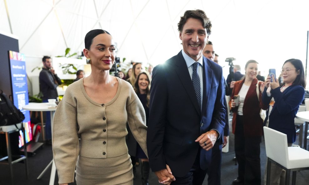 Katy Perry i Justin Trudeau