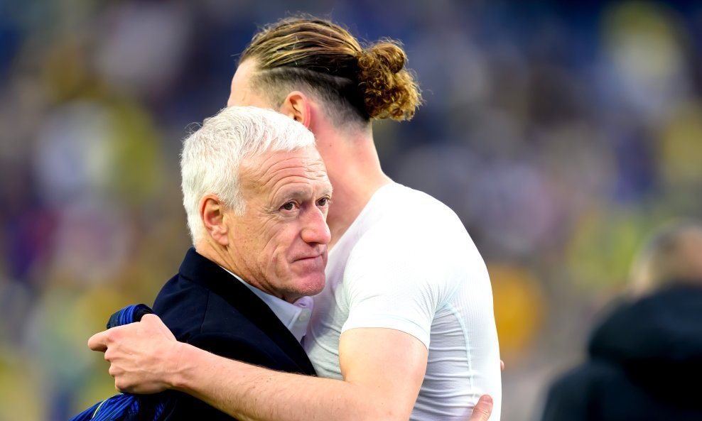 Didier Deschamps i Adrien Rabiot