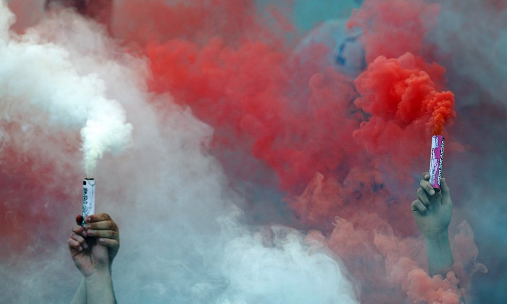 Navijači u Prištini