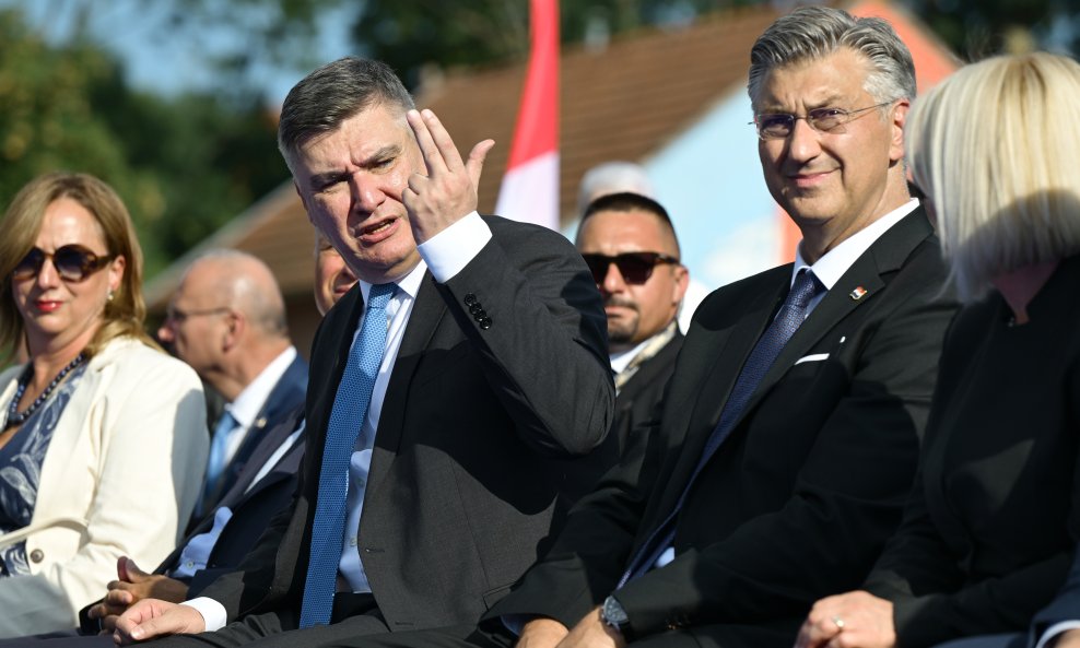 Zoran Milanović i Andrej Plenković