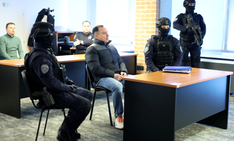 Srđan Mlađan na sudu