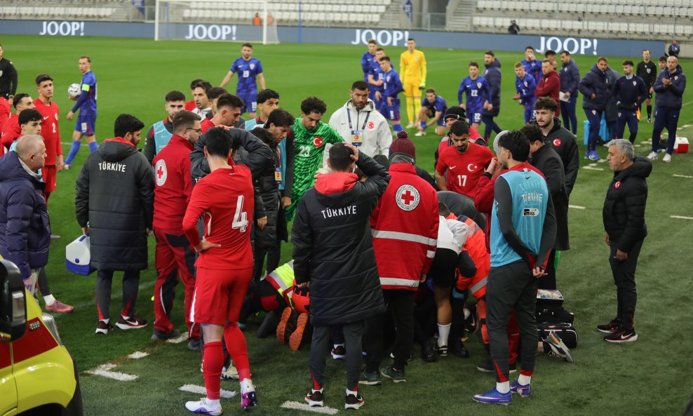 Trenutak užasa na Opus Areni