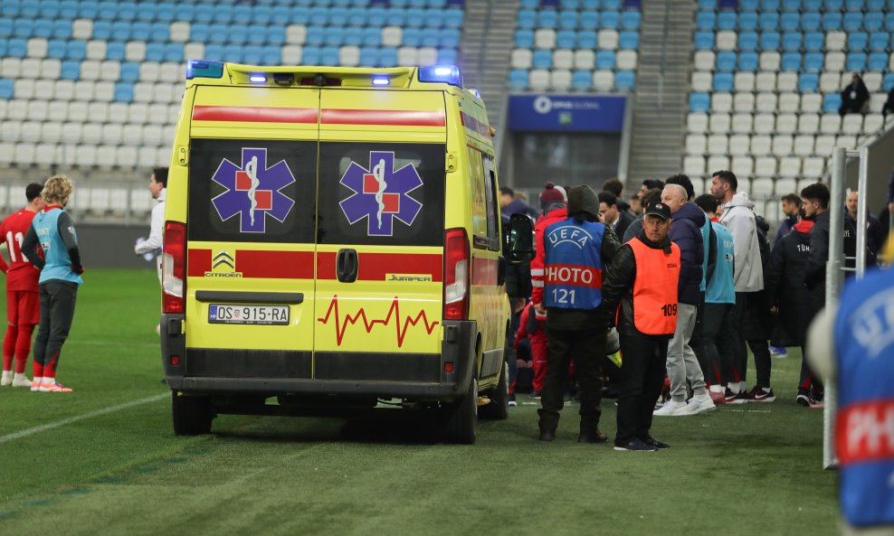 Egemen Korkmaz se srušio