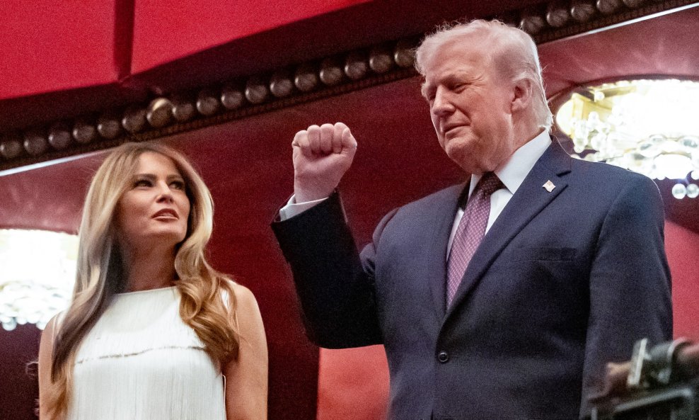 Melania i Donald Trump