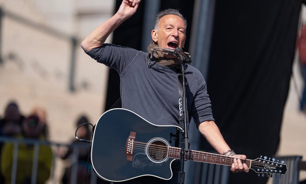 Bruce Springsteen na prosvjedu protiv Trumpa u Minnesoti