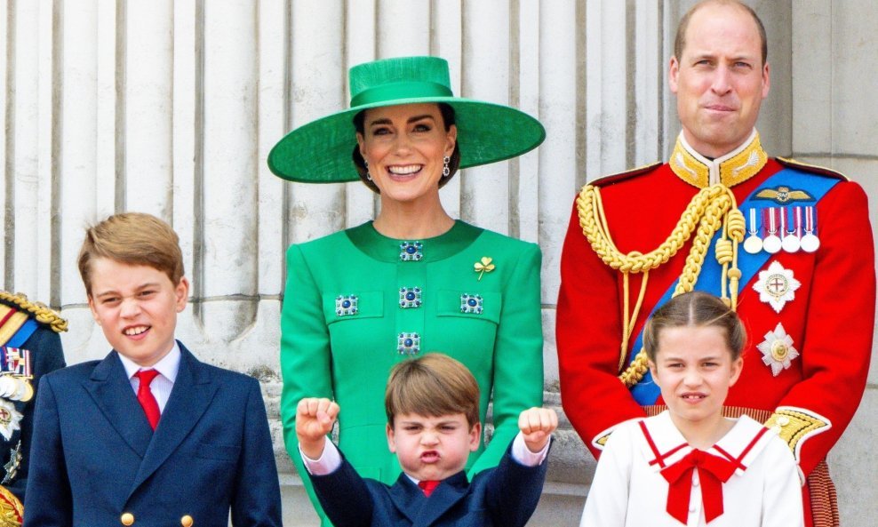 Princ William, Kate Middletom, prinčevi George i Louis, princeza Charlotte