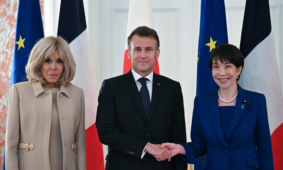 Emmanuel i Brigitte Macron