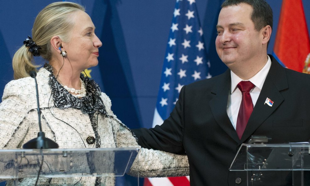 Clinton i Dačić
