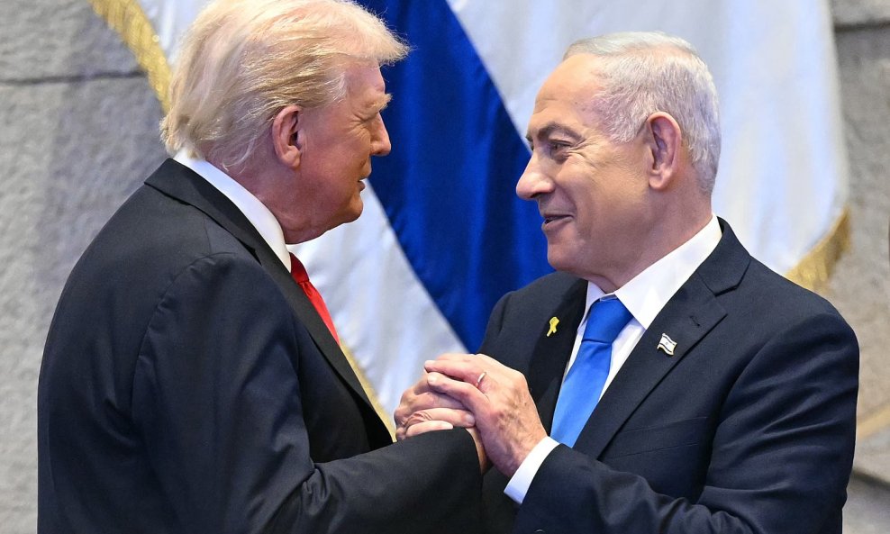 Donald Trump i Benjamin Netanyahu