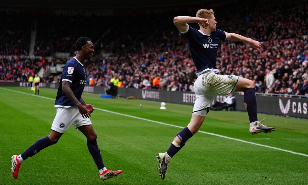 Slavlje igrača Millwalla