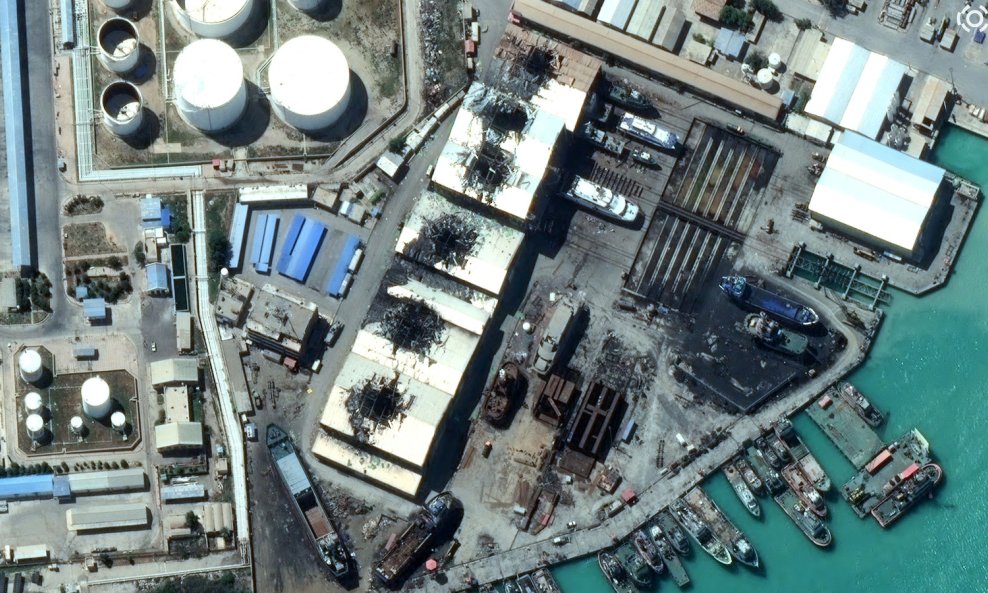 Nuklearna elektrana Bušer nakon napada