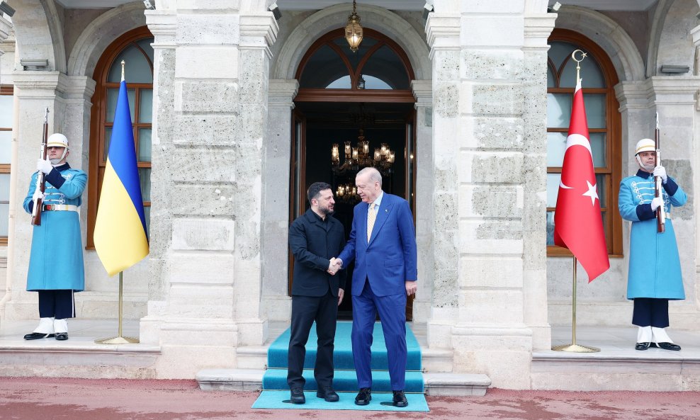 Volodimir Zelenski i Tayyip Erdogan