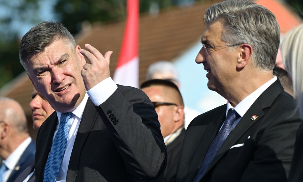 Zoran Milanović, Andrej Plenković