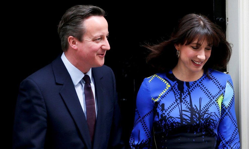 David Cameron sa suprugom Samanthom