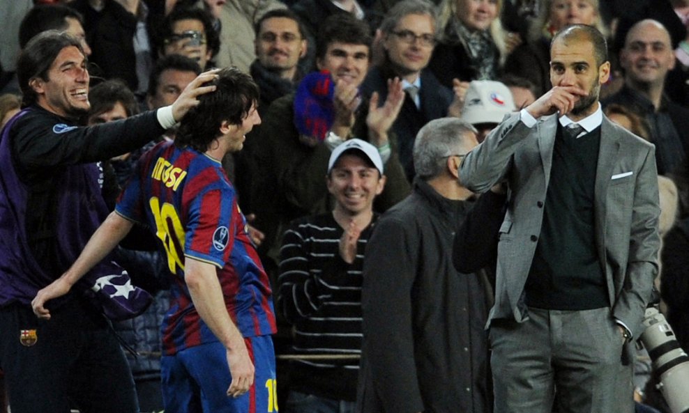 Messi i Guardiola protiv Arsenala