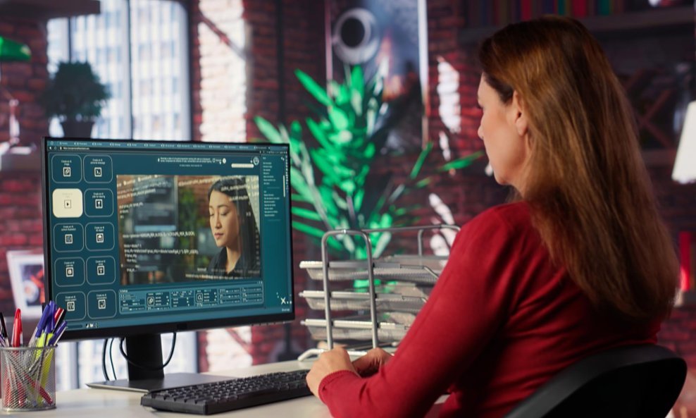 Stvaranje AI sadržaja - ilustracija