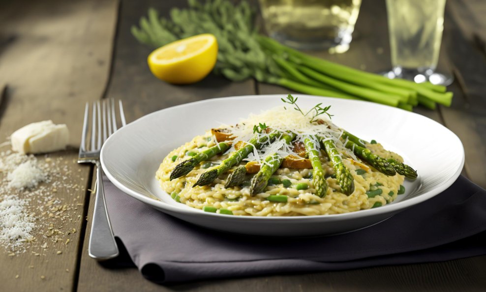 Rižoto sa šparogama