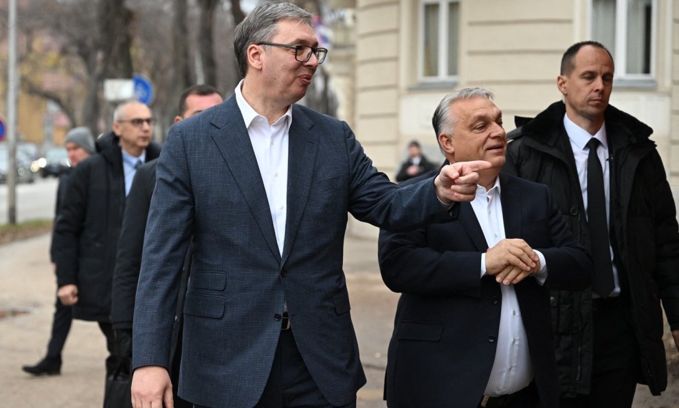 Aleksandar Vučić i Viktor Orban
