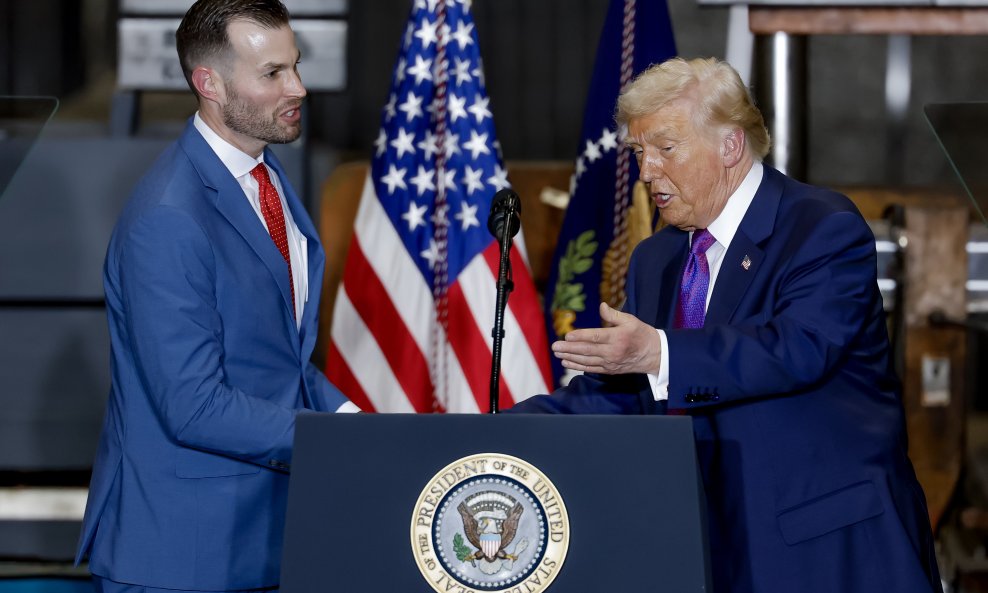 Clay Fuller i Donald Trump