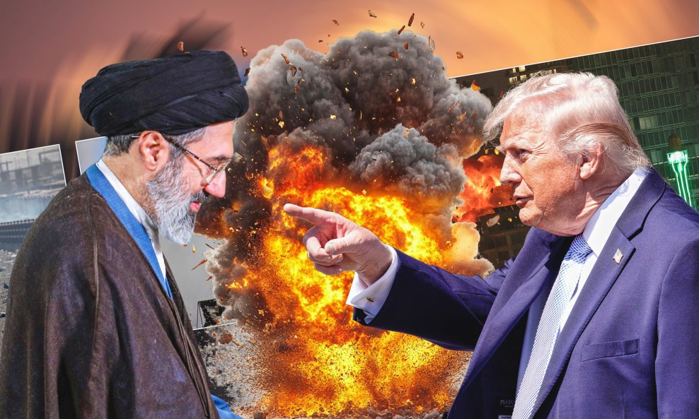 Modžtaba Hamnei i Donald Trump