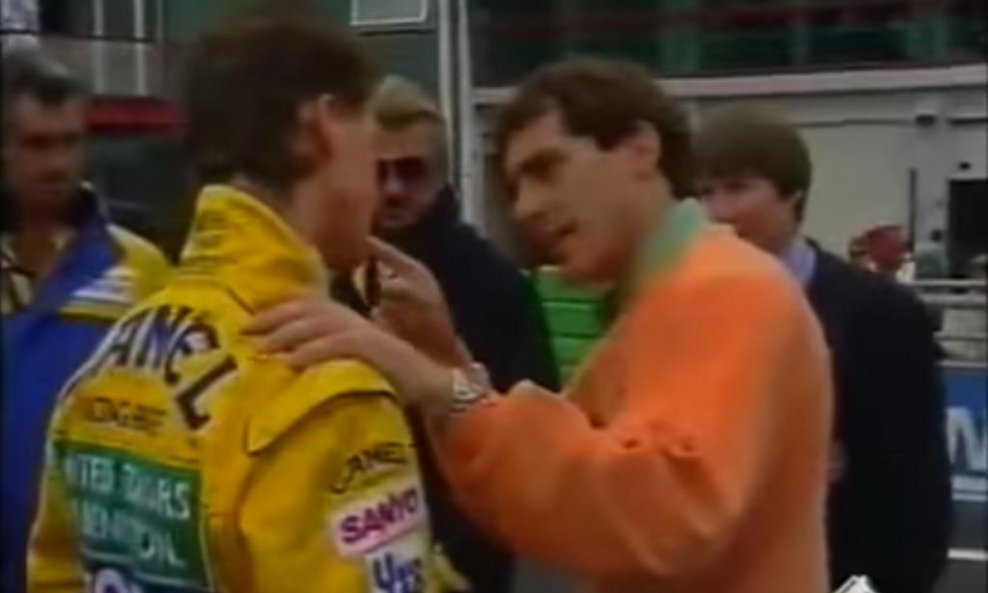 Schumacher i Senna