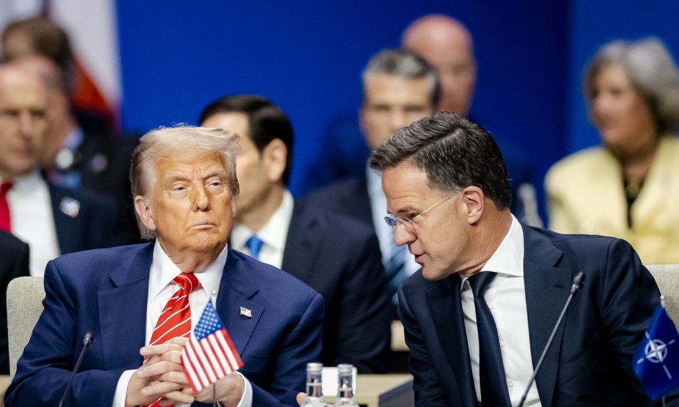Donald Trump i Mark Rutte