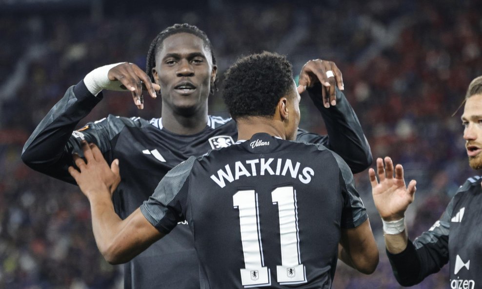 Slavlje igrača Aston Ville