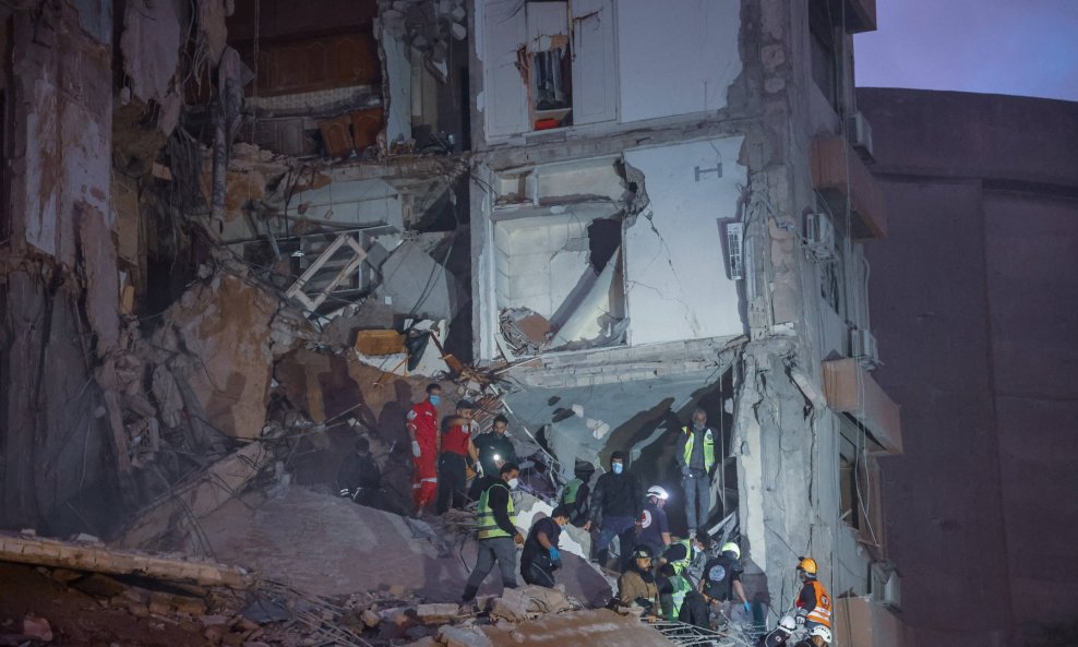 Izraelski udar na Bejrut