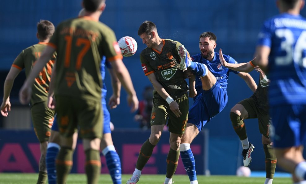 Detalj s utakmice Dinamo - Osijek