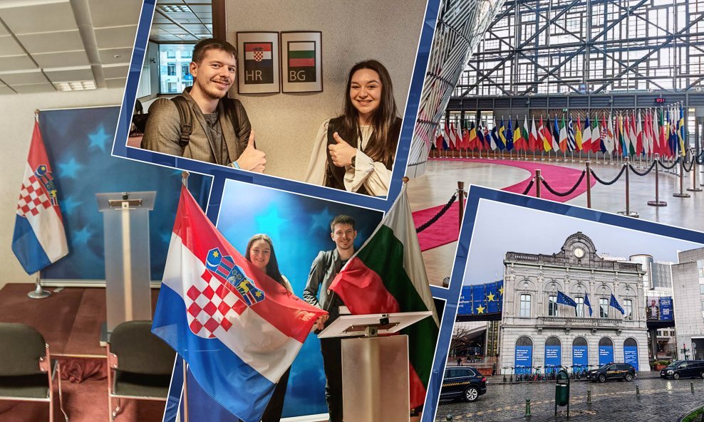 Tportalov novinar s bugarskom kolegicom u Bruxellesu