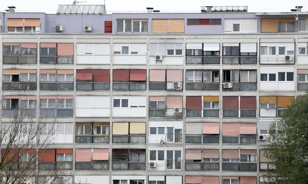 Zgrade u Zagrebu (ilustracija)