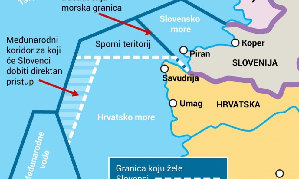 Granični problem Hrvatske i Slovenije - Piranski zaljev