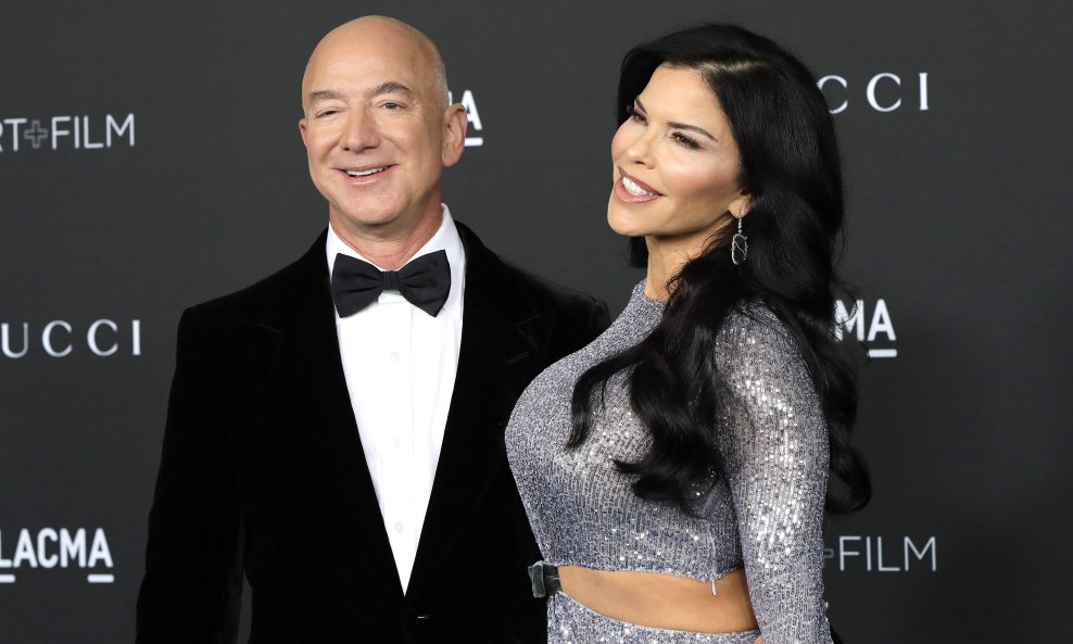 Lauren Sanchez i Jeff Bezos