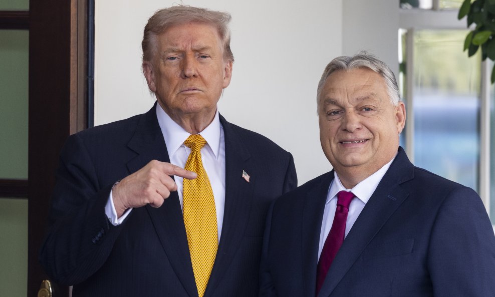 Donald Trump i Viktor Orban - arhiva