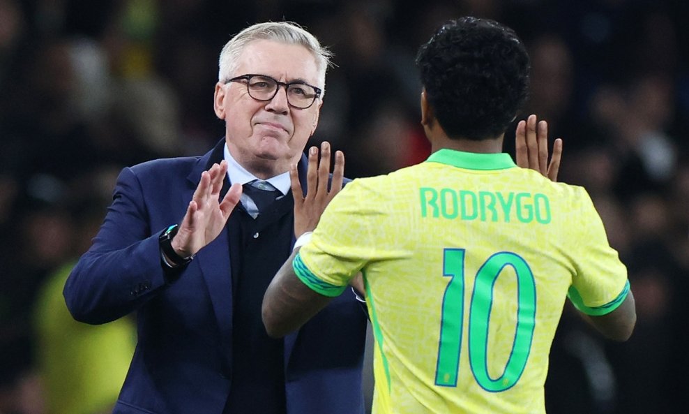 Carlo Ancelotti i Rodrygo