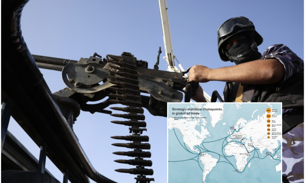 Ključni pomorski pravci za promet naftom