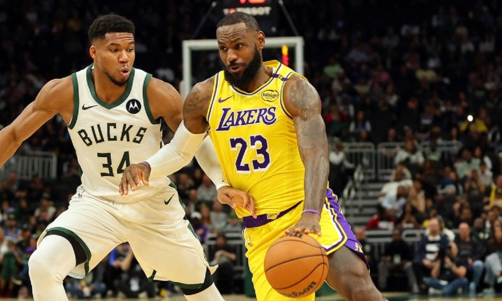 Giannis Antetokounmpo i LeBron James