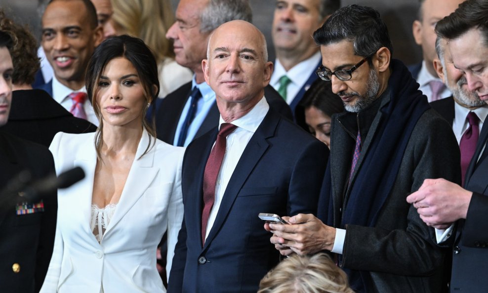 Lauren Sanchez i Jeff Bezos