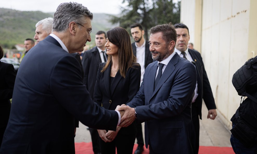 Andrej Plenković u Mostaru