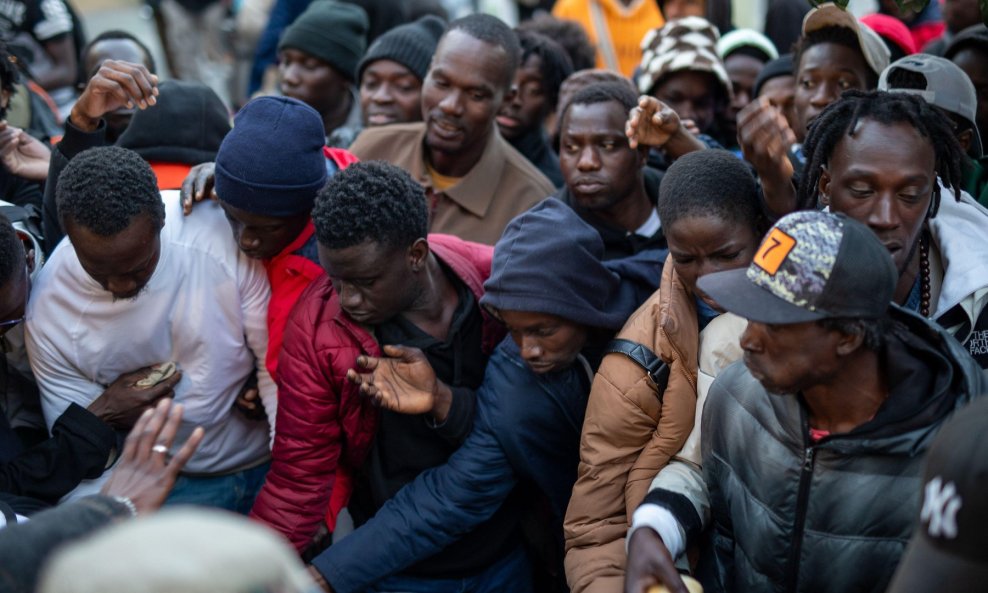 Migranti u Španjolskoj - ilustracija