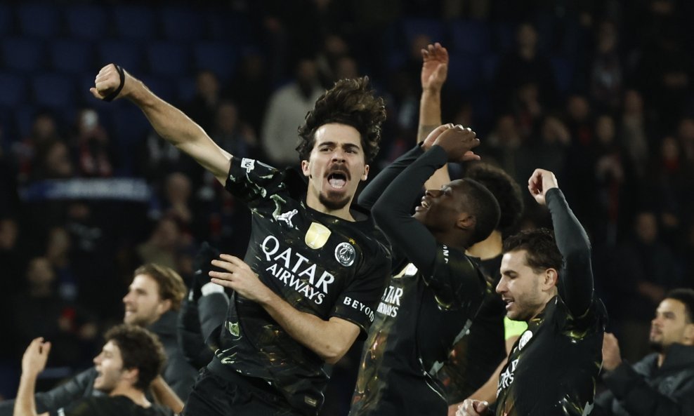 Slavlje igrača PSG-a