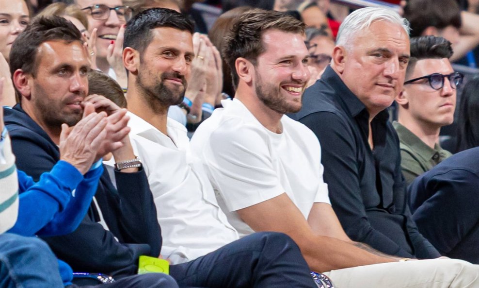 Luka Dončić i Novak Đoković