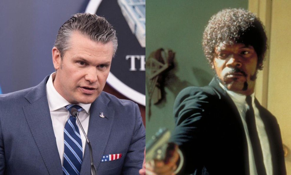 Pete Hegsetih i Samuel L Jackson u filmu 'Pakleni šund'