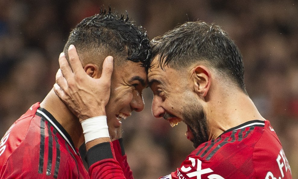 Casemiro i Bruno Fernandes