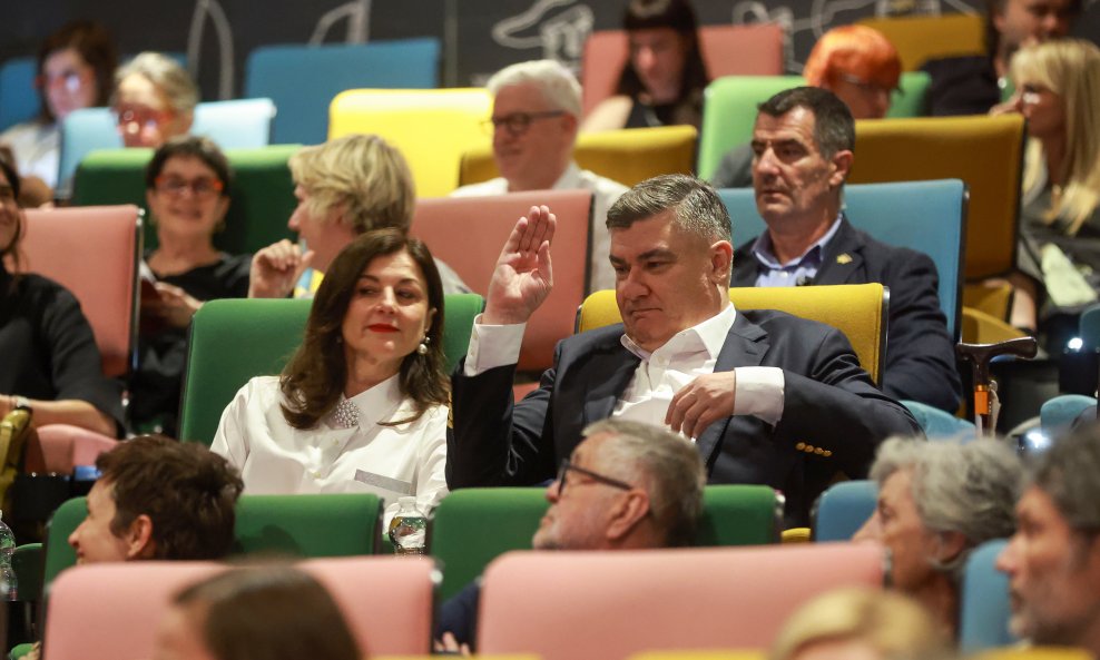 Zoran Milanović i Sanja Musić Milanović na otvorenju Zagrebdoxa