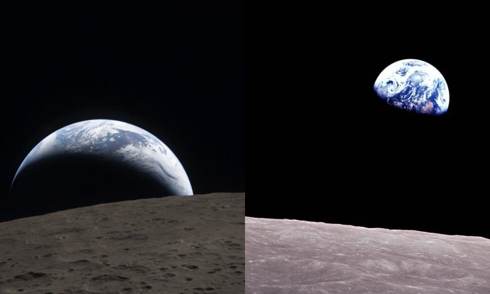 Earthset i Earthrise