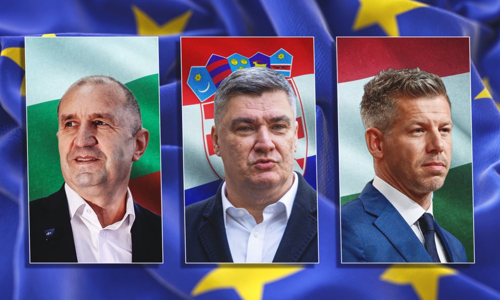 Rumen Radev, Zoran Milanović i Péter Magyar